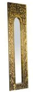 Miroir trumeau en résine doré H 178 cm HOA Miroir trumeau en résine doré