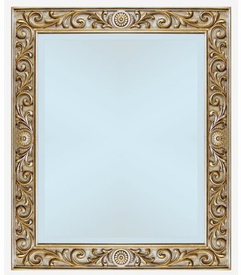 Miroir mural en bois sculpté