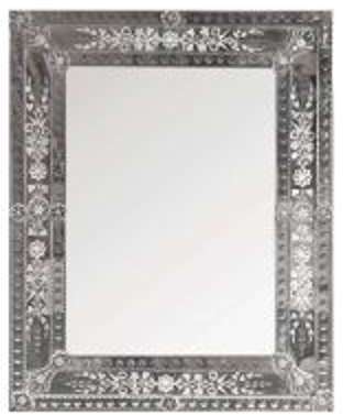 Miroir en verre H 90 cm VÉNITIEN