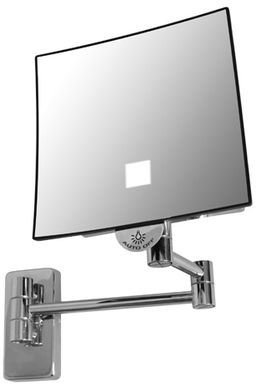 Miroir grossissant eclips carre jvd