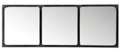 Miroir en métal effet rouille H 120 cm CARGO