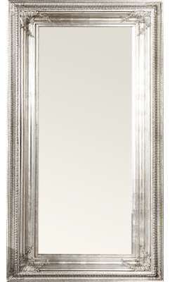 Miroir mural 180 cm design Antique coloris argent