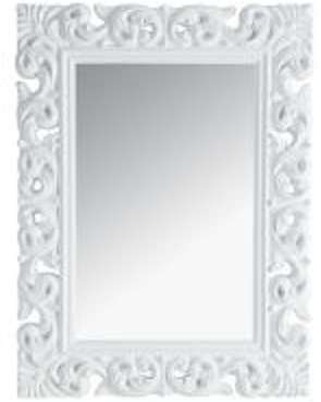 Miroir en polyrésine blanc H 120 cm RIVOLI