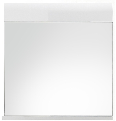 Miroir rectangulaire avec tablette pour salle de b