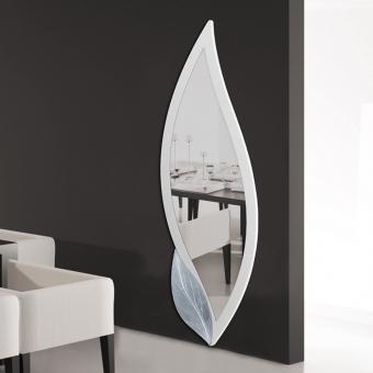 Grand miroir décoratif mural en forme de pétale El