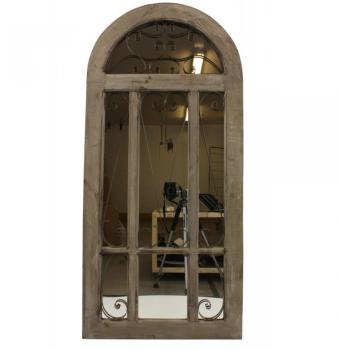 MIROIR ANCIEN VERTICAL BOIS 60x3x130cm MIROIR ANCIEN VERTICAL BOIS