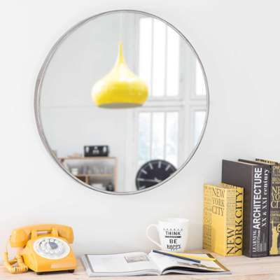 Miroir rond en métal D 60 cm PARKER