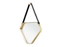 Cora, miroir, noir et or
