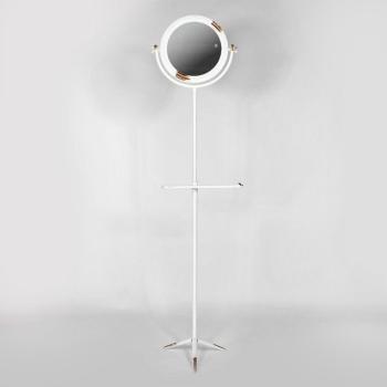 Miroir style industriel blanc