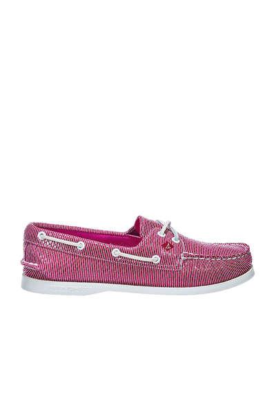 Chaussures Bateau Sperry Ao 2 Eye Rose Femme
