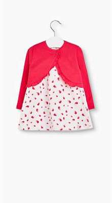 ENSEMBLE : robe à imprimé et boléro