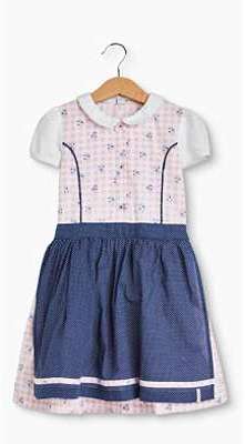 Robe traditionnelle bavaroise 100 % coton