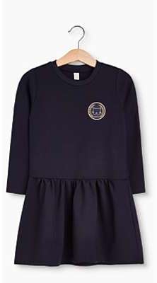 Robe évasée en jersey