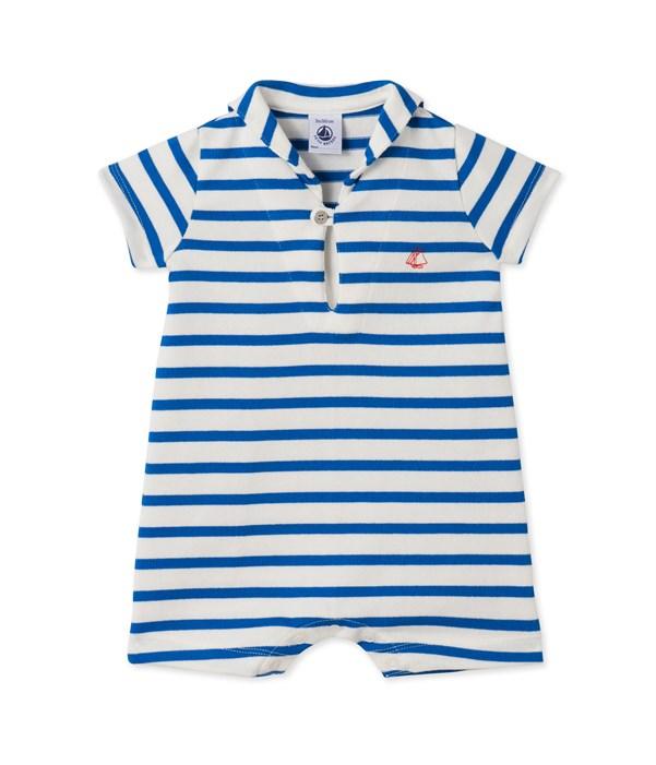 Combicourt bébé garçon en jersey lourd Petit Batea