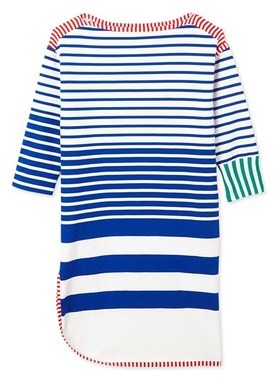Robe droite à rayures Petit Bateau x Wataru Tomina