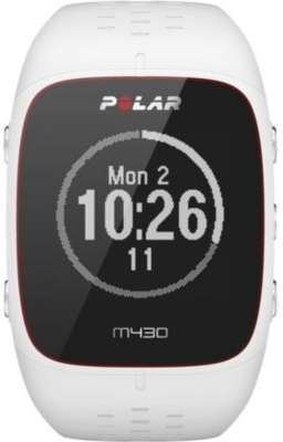Montre sport GPS Polar M430 blanc