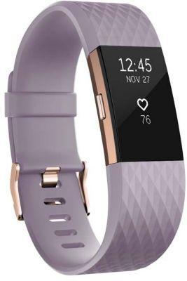Bracelet connecté Fitbit Charge 2 Lavender Gold L