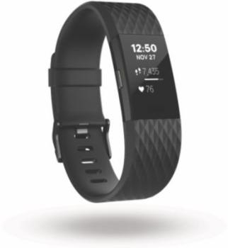Bracelet connecté Fitbit Charge 2 Black Gunmetal S