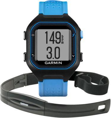 Montre sport GPS Garmin Forerunner25 Noir/Bleu + C