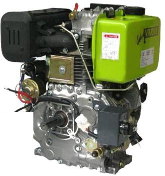Moteur Diesel 10PS 418cc Démarrage Electrique sortie Moteur Diesel 10PS 418cc Démarrage