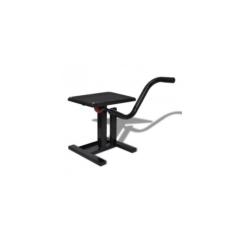 Table élévatrice pour moto professionnelle Noir