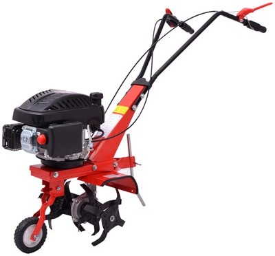 VidaXL Motobineuse à essence 5 CV 2,8 kW rouge