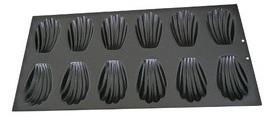 Plaque à madeleines anti-adhérente 35 x 14.4 cm