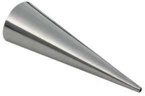Moule conique inox pour cornet ø 3 l. 12cm