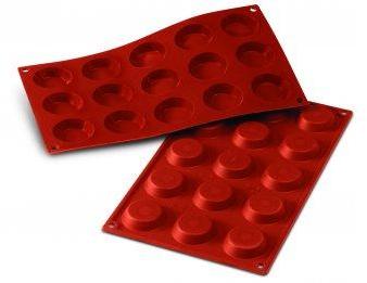 Moule souple professionnel à tartelettes en silico