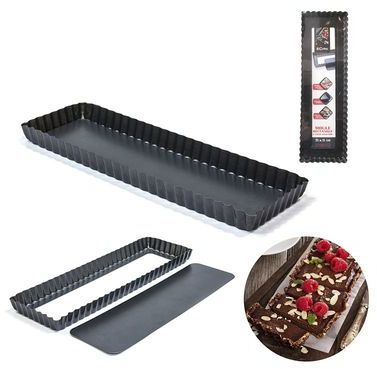 MOULE TARTE RECTANGULAIRE 35X11CM