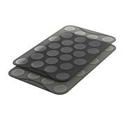 Lot de 2 feuilles de cuisson pour petits macarons