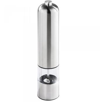 Moulin électrique en Inox, sel, Poivre avec éclair