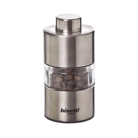 Mini moulin à poivre 6,5cm en inox - Orta - Bisett