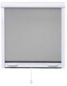 MOUSTIQUAIRE ENROULABLE EN ALU POUR FENETRE - H 145 MOUSTIQUAIRE ENROULABLE EN