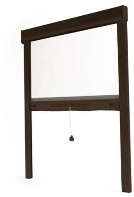 Store moustiquaire enroulable fenêtre porte Luxe - Store moustiquaire enroulable