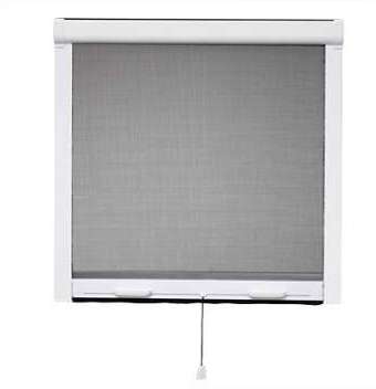MOUSTIQUAIRE ENROULABLE VERTICALE PVC H.145 x L.10