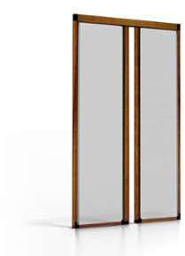 Store moustiquaire enroulable double porte Luxe - ALU Store moustiquaire enroulable