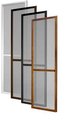 Moustiquaire porte battante Curve Avosdim Moustiquaire porte battante