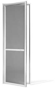 Moustiquaire porte battante avec dormant Curve Avosdim Moustiquaire porte battante