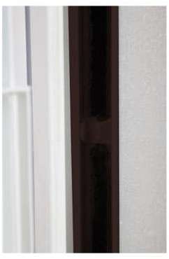 Moustiquaire Enroulable Porte SMART - Alu Marron L