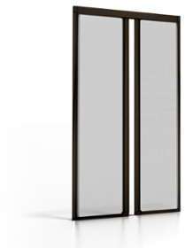 Store moustiquaire enroulable double porte Luxe - ALU Store moustiquaire enroulable