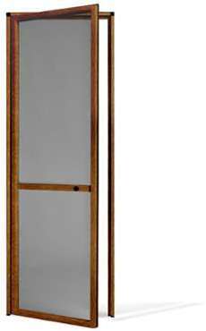 Moustiquaire porte battante avec dormant Curve Avosdim Moustiquaire porte battante