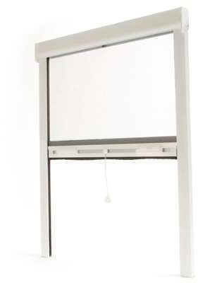Store moustiquaire enroulable fenêtre porte Luxe - Store moustiquaire enroulable