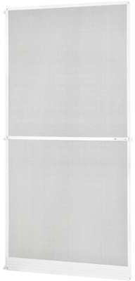 Moustiquaire avec cadre 100x210 cm blanc - individ