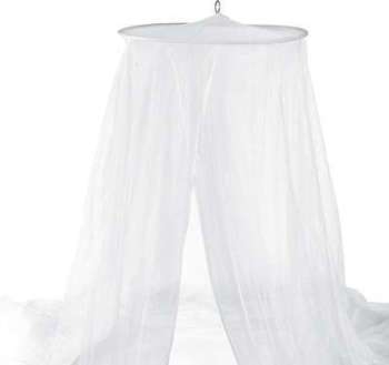 Moustiquaire ciel de lit tulle blanc MoustiClaire