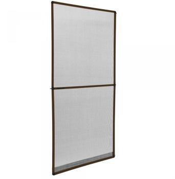 Moustiquaire pour porte cadre en aluminium ajustab