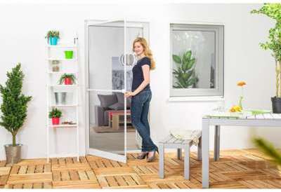 Moustiquaire battante aluminium pour porte START 1