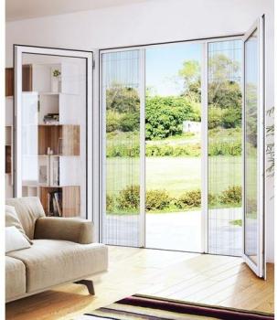 Moustiquaire plissée sur mesure - Blanc