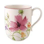 Mug en porcelaine 35 cl Lot de 2 MARIE FLEUR Rose