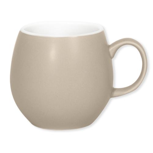 Mug kaki en céramique 25cl - Lot de 4